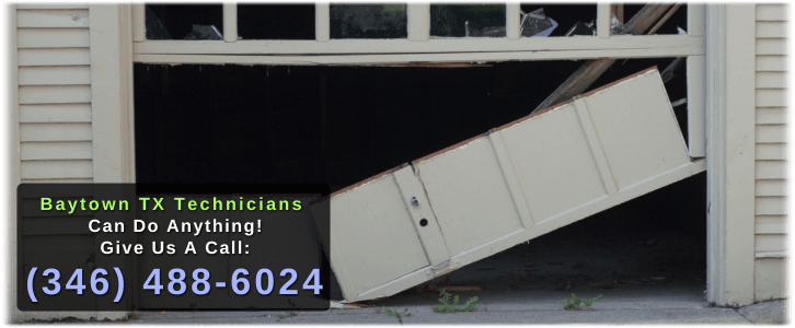 Garage Door Off Track In Baytown TX
